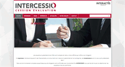 Desktop Screenshot of intercessio.fr