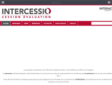 Tablet Screenshot of intercessio.fr